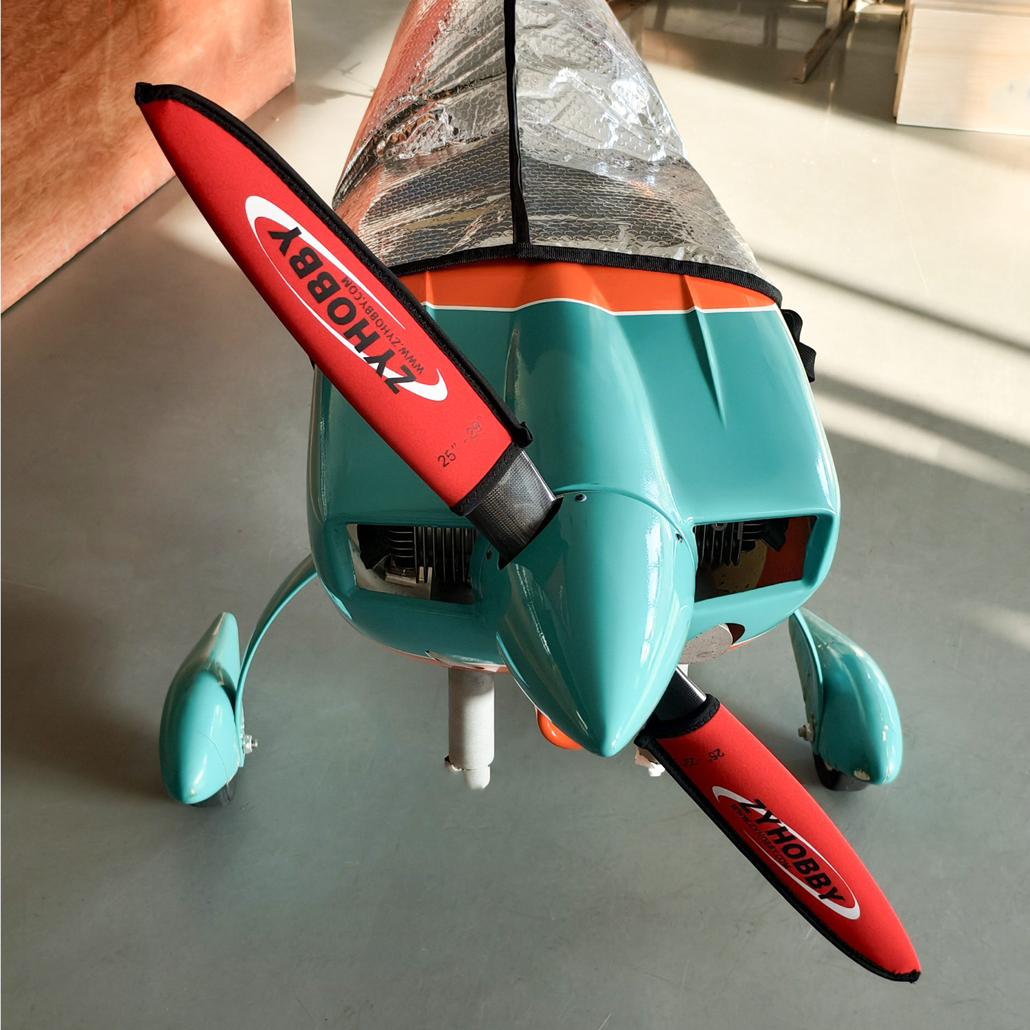 غطاء مروحة من النيوبرين من PZY - مراجعة Brushless Motor Thrust Test Stand وسعره